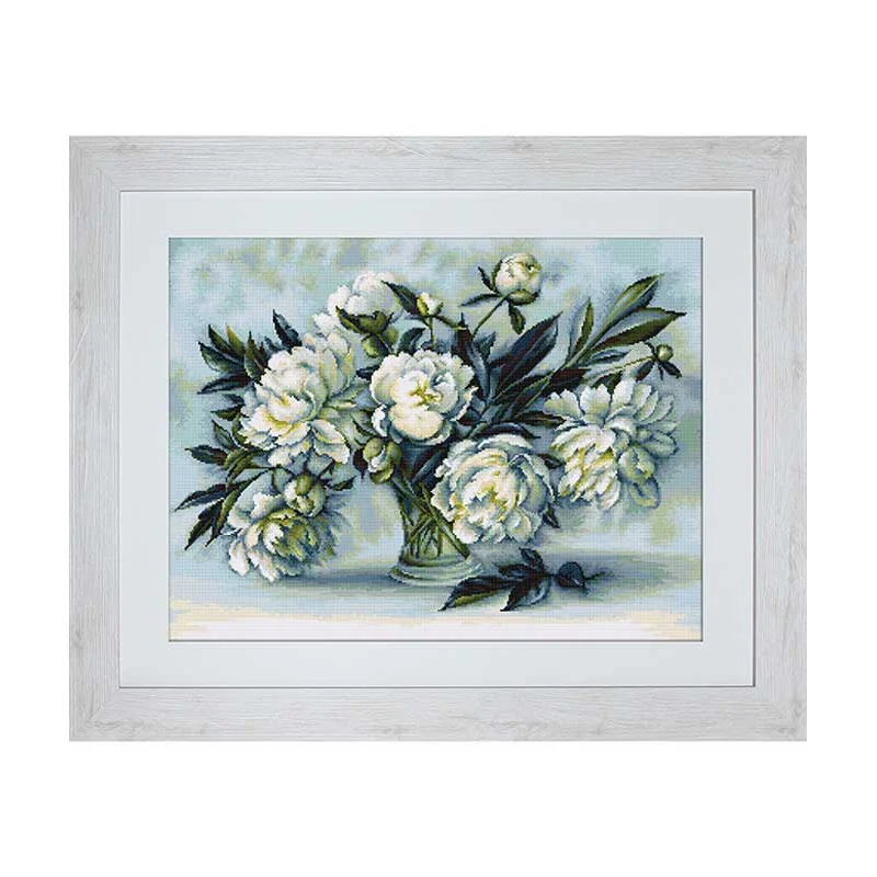 Cross Stitch Kits Luca-S B517 Peonies