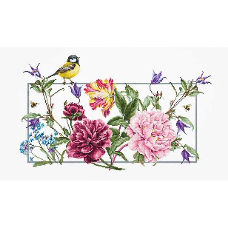 Cross Stitch Kits Luca-S BA2359 Spring flowers