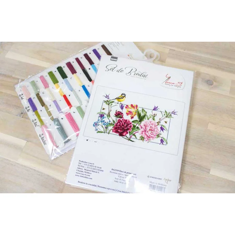 Cross Stitch Kits Luca-S BA2359 Spring flowers