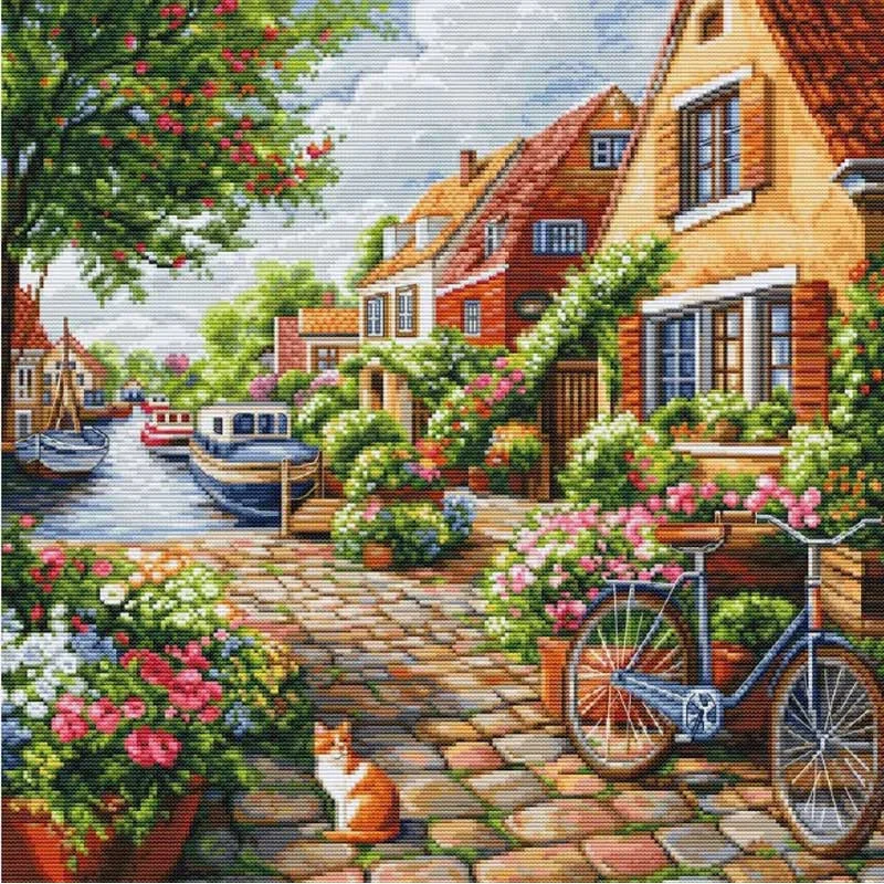 Cross Stitch Kits Luca-S BU5078 Summer splendor