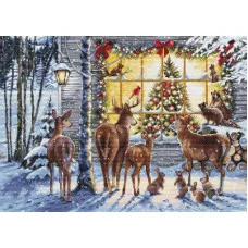 Cross Stitch Kits Luca-S BU5086 Interesting neighbors