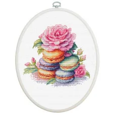 Cross Stitch Kits Luca-S BC226 French macarons
