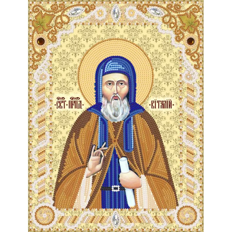 Pattern beading icon Marichka RIK-4118 St. Prp. Vitaly