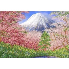 Pattern beading Marichka RKP-640 Delicate sakura