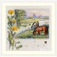Cross Stitch Kits Merejka K-139 Horses
