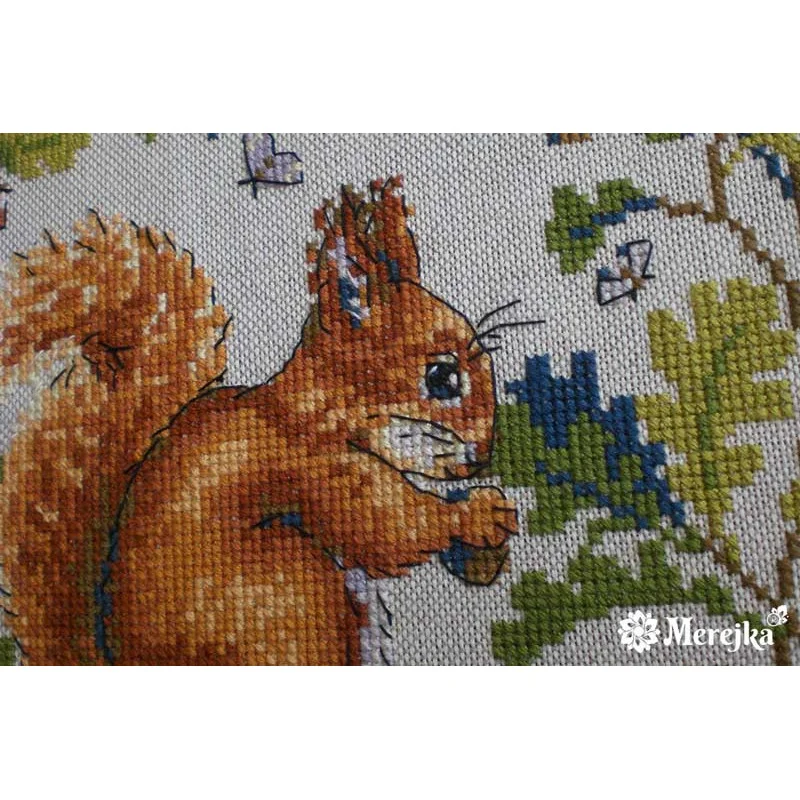 Cross Stitch Kits Merejka K-146 Squirrel