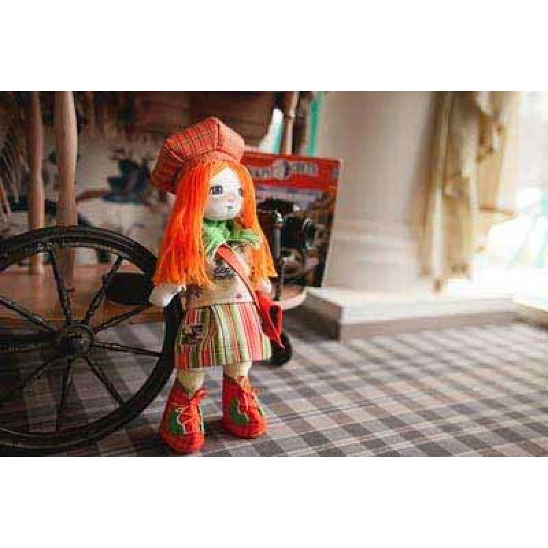 Kits for sewing dolls on linen base Nova Sloboda K1013 Traveler