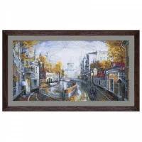 Thread embroidery kit Nova Sloboda PE1336 City Capriccio