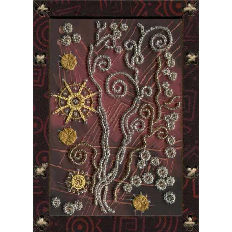 Postcard embroidery kit Nova Sloboda OP5520 Song stars