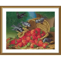 Thread embroidery kit Nova Sloboda CP3305 Basket