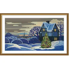 Bead embroidery kit Nova Sloboda DK1211 The charm of the night