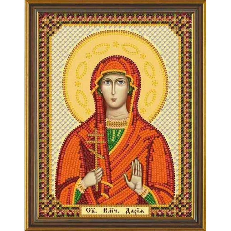 Схема для вышивки бисером Новая Слобода БисС6150 Св. Мц. Дарья