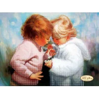 Beading patterns Tela Artis TA-113 First daisies