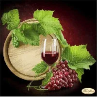 Beading patterns Tela Artis TA-120 Wine glass
