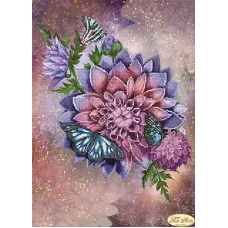 Beading patterns Tela Artis TA-293 Star Dahlia