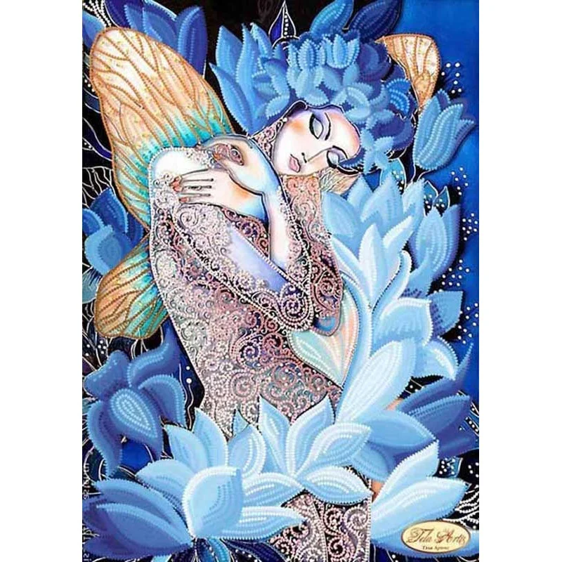 Beading patterns Tela Artis TA-343 Fairy of flowers-1