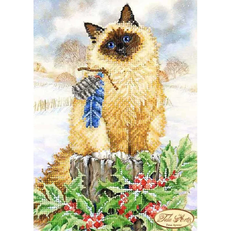 Beading patterns Tela Artis TM-053 Cat
