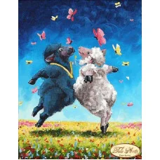 Beading patterns Tela Artis TM-068 Dancing in the meadow