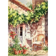 Beading patterns Tela Artis TM-087 Blooming street-3