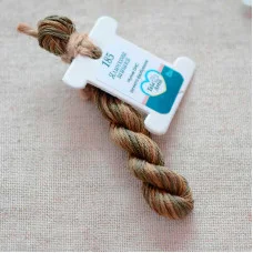Hand-dyed embroidery threads DMC 185 Christmas tree cone