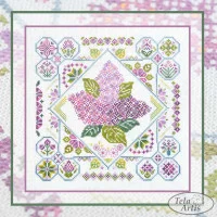 Cross Stitch Kits Tela Artis X-019 Lilac garden