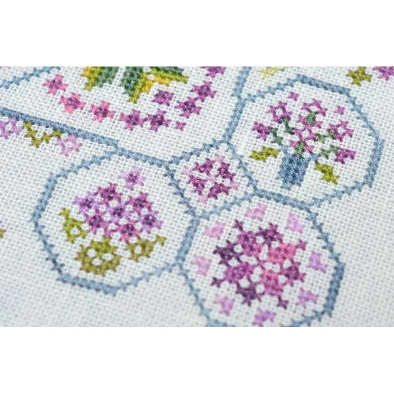 Cross Stitch Kits Tela Artis X-019 Lilac garden
