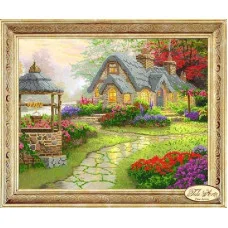 Bead embroidery kit Tela Artis NG-023 House of dreams. Well of desires