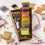 Casket for needlework + 23 bobbins Fairy Land FLZB(N)-044