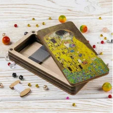 Casket for needlework (needle box) Fairy Land FLZB(N)-136