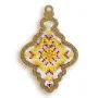 Bead embroidery kit on plastic base Christmas tree toy FLPL-066 Wonderland Crafts