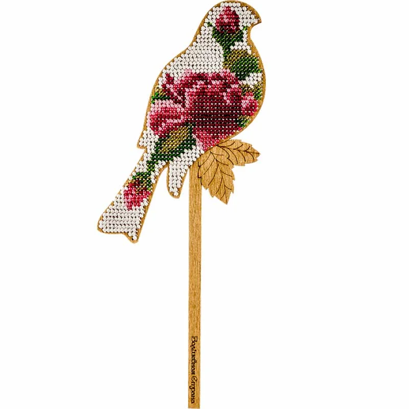 Bead embroidery kit on wood FairyLand FLK-098 Home stories