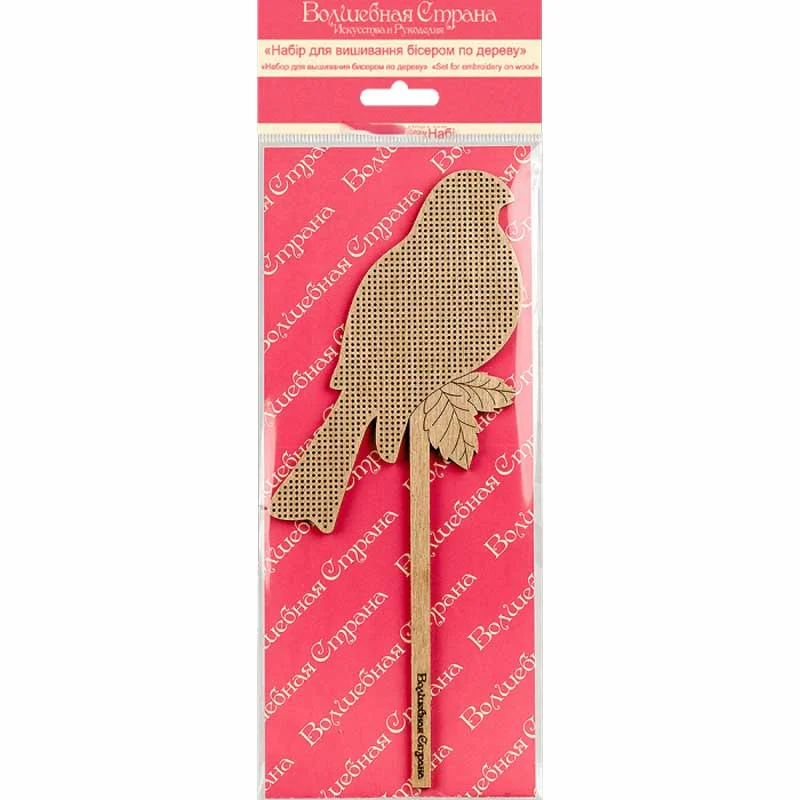 Bead embroidery kit on wood FairyLand FLK-098 Home stories