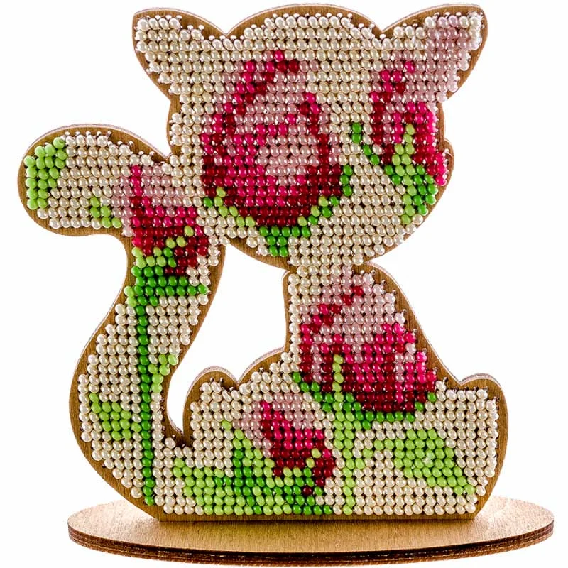 Bead embroidery kit on wood FairyLand FLK-111 Home stories