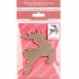 Bead embroidery kit on wood Wonderland Crafts FLK-151 Christmas decorations
