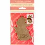 Bead embroidery kit on wood Wonderland Crafts FLK-236 Christmas decorations