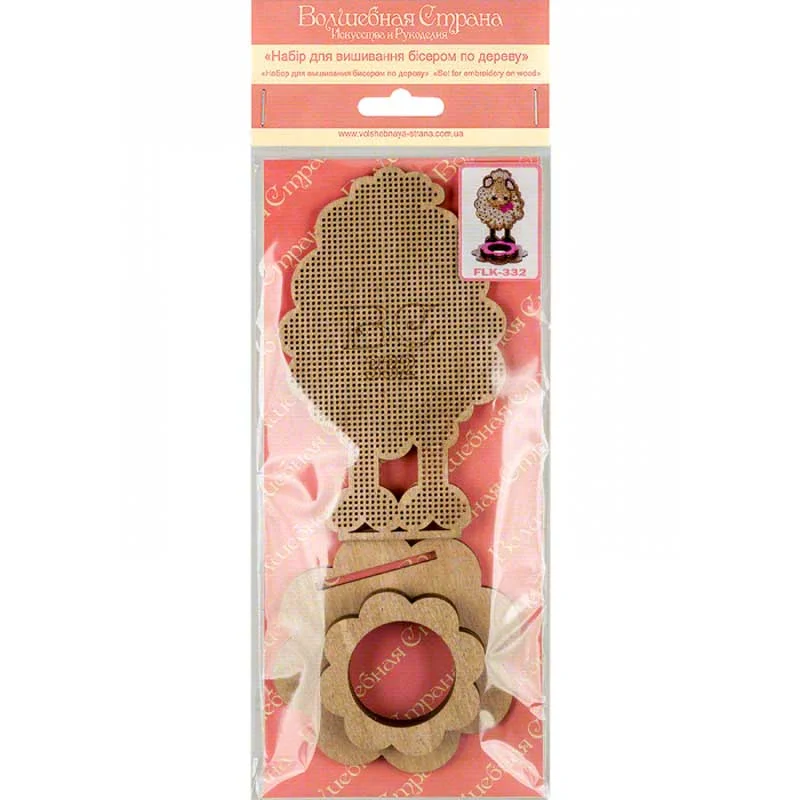 Bead embroidery kit on wood FairyLand FLK-332 Easter