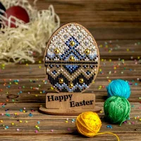Bead embroidery kit on wood FairyLand FLK-436 Easter