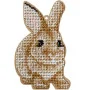 Bead embroidery kit on wood Wonderland Crafts FLK-460 Christmas decorations
