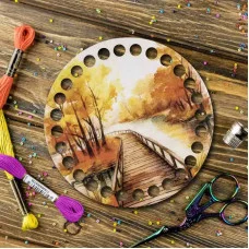 Thread organizer printed Wonderland Crafts FLZ(P)-097