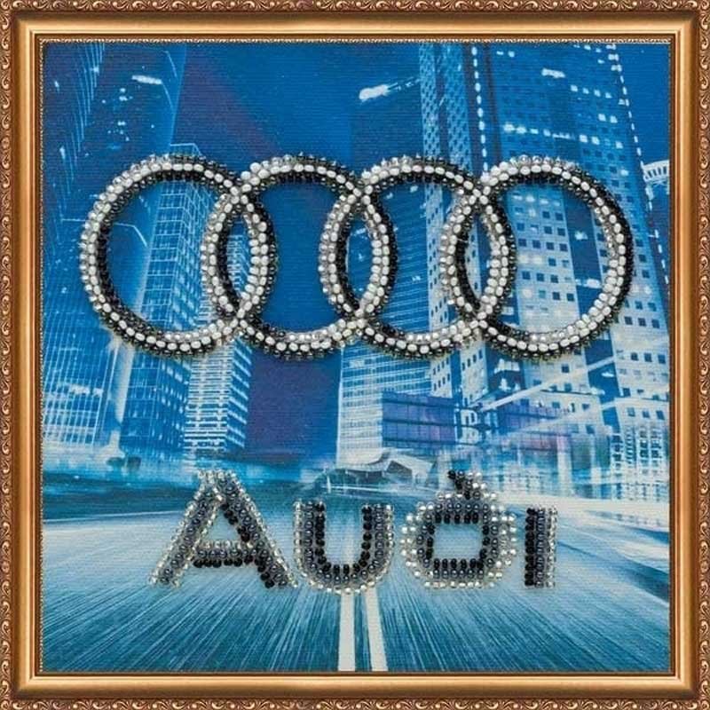 Фото Набор мини для вышивки бисером Абрис Арт АМ-066 Audi