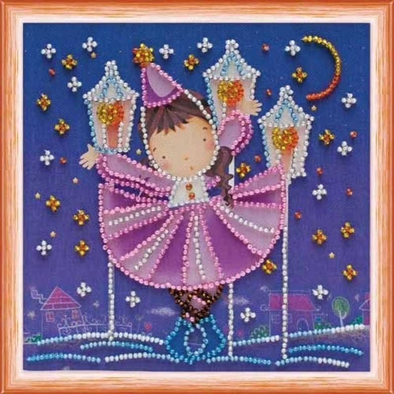 Photo Bead embroideri kit Mini Abris Art AM-079 Star Dance
