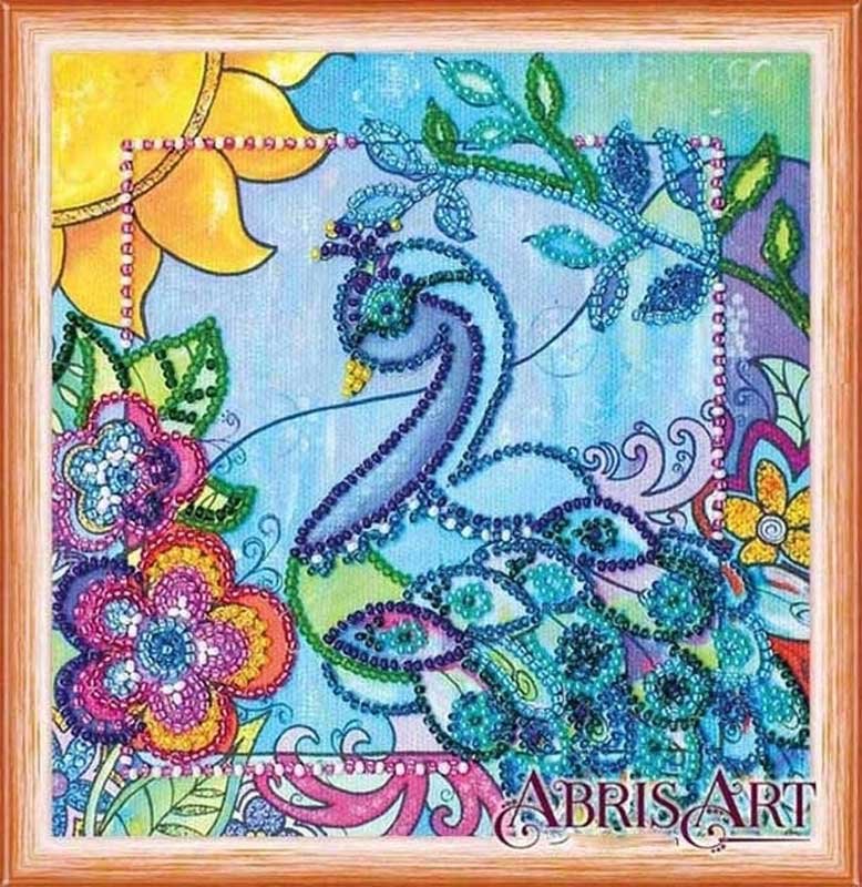 Photo Bead embroideri kit Mini Abris Art AM-139 The Bird of Happiness