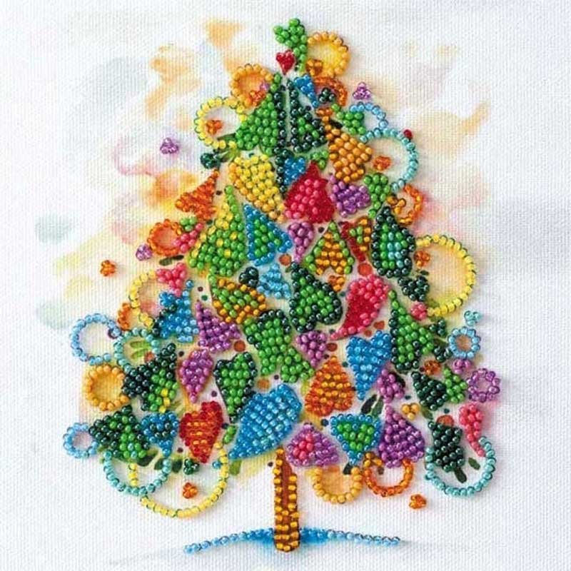 Photo Bead embroideri kit Mini Abris Art AM-205 Holiday heart