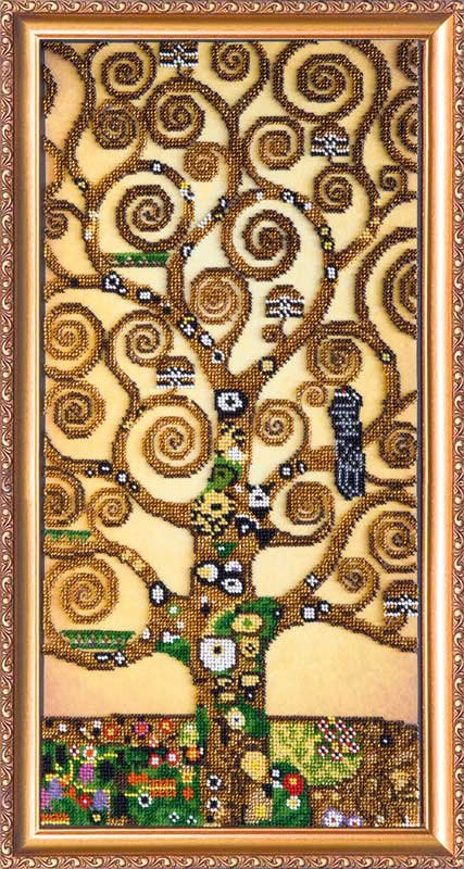 Foto Main Bead Embroidery Kit on Canvas  Abris Art AB-317 Tree of Life