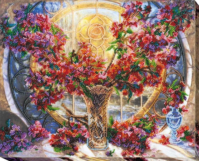 Foto Main Bead Embroidery Kit on Canvas  Abris Art AB-659 A gentle glow