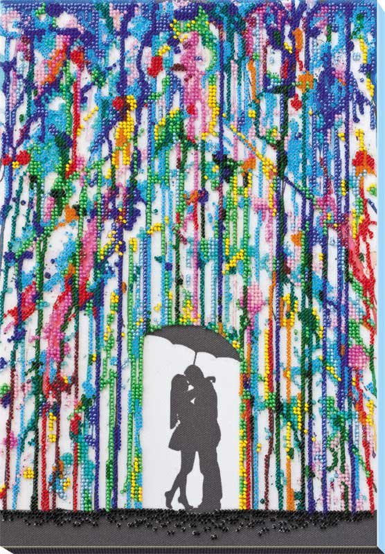Фото Набір для вишивання бісером на полотні Абріс Арт АВ-820 Дощ для закоханих
