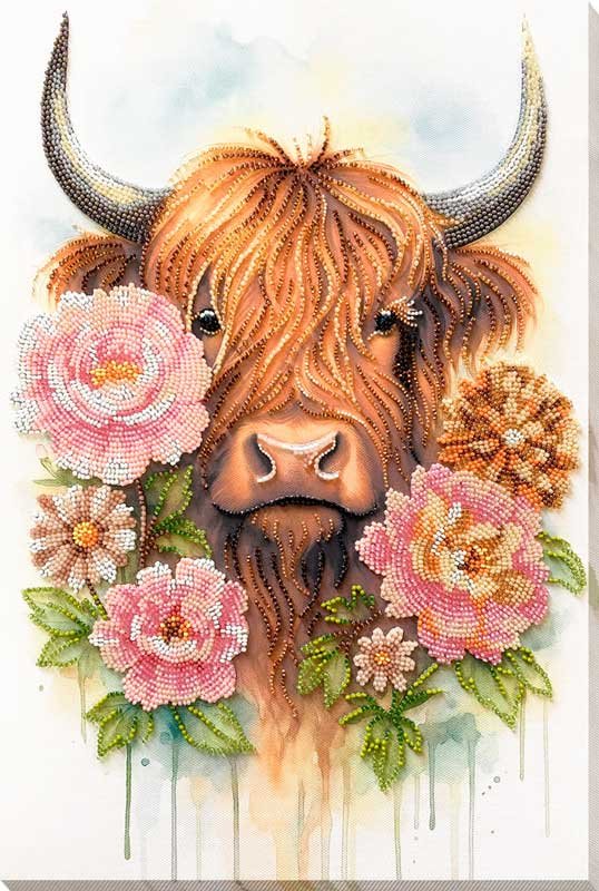 Фотография Набор для вышивки бисером на холсте Абрис Арт АВ-965 Горная красавица Фото Набор для вышивки бисером на холсте Абрис Арт АВ-965 Горная красавица