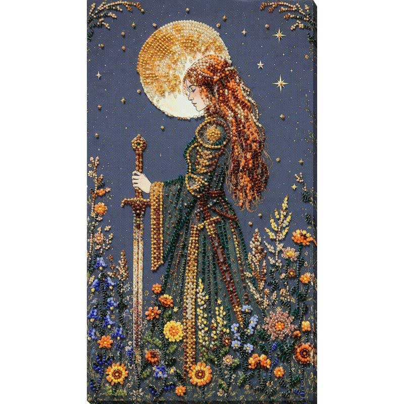 Picture Main Bead Embroidery Kit on Canvas Abris Art AB-990 Moon Maiden Foto Main Bead Embroidery Kit on Canvas Abris Art AB-990 Moon Maiden