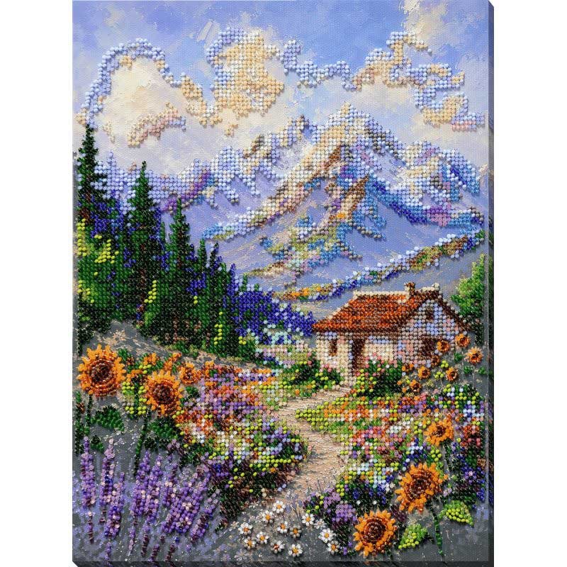Foto Main Bead Embroidery Kit on Canvas  Abris Art AB-995 Path to a Dream