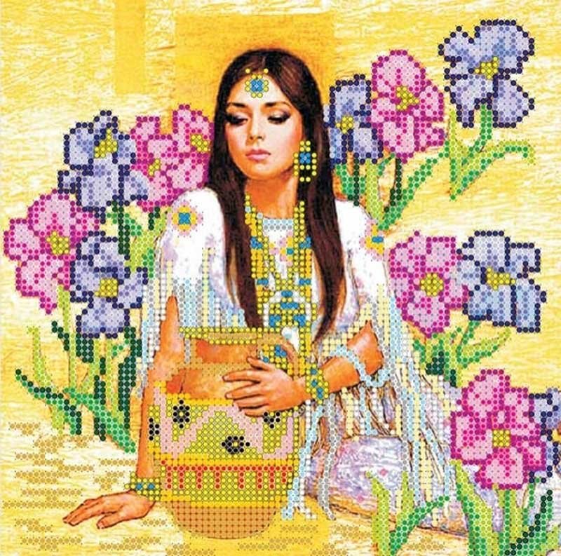 Photo Pattern for beading Abris Art AC-021 At the spring